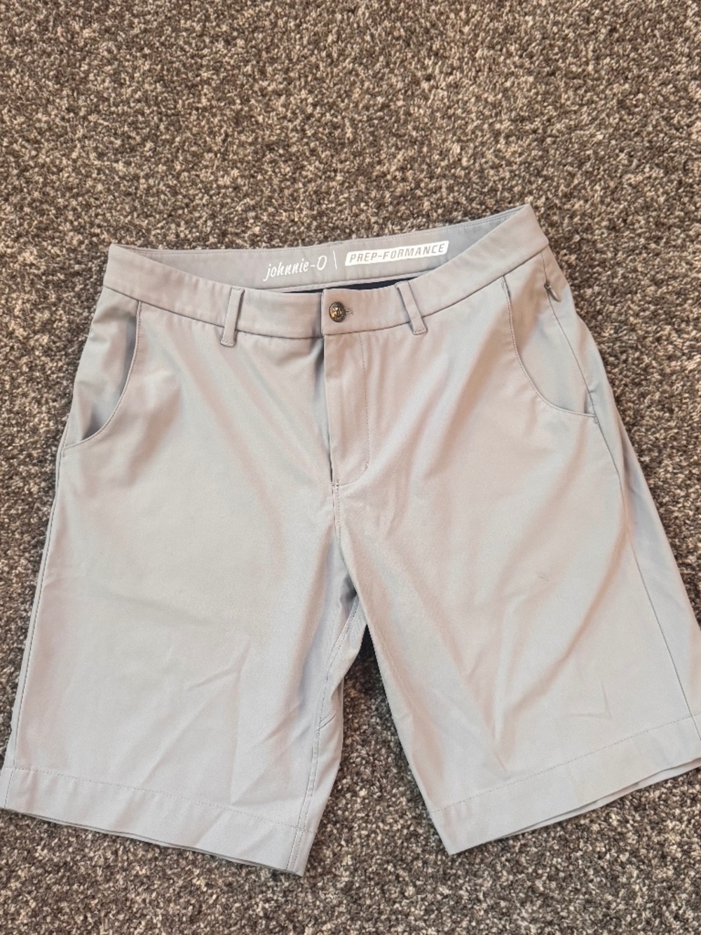 Men's Johnnie-O Prep-Formance Cross Country Golf Shorts, Size 32